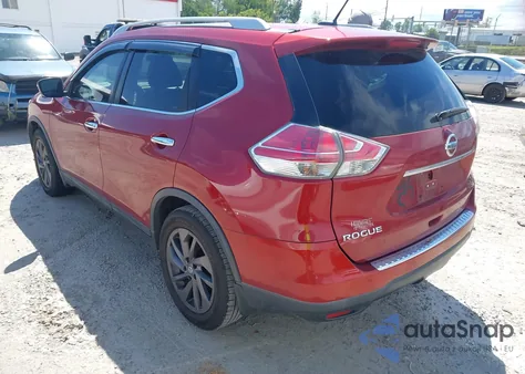 2016 Nissan Rogue Sl из США, поврежденный, VIN 5N1AT2MTXGC913817